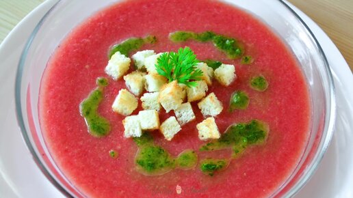 Гаспачо ☆ Суп из свежих овощей ☆ Gazpacho