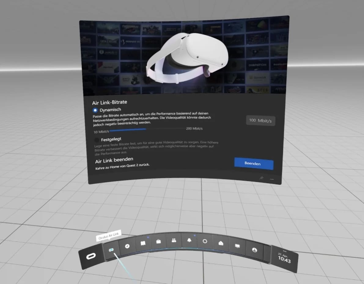 Oculus quest трансляция на пк. Прогрессивной потоковой передаче
