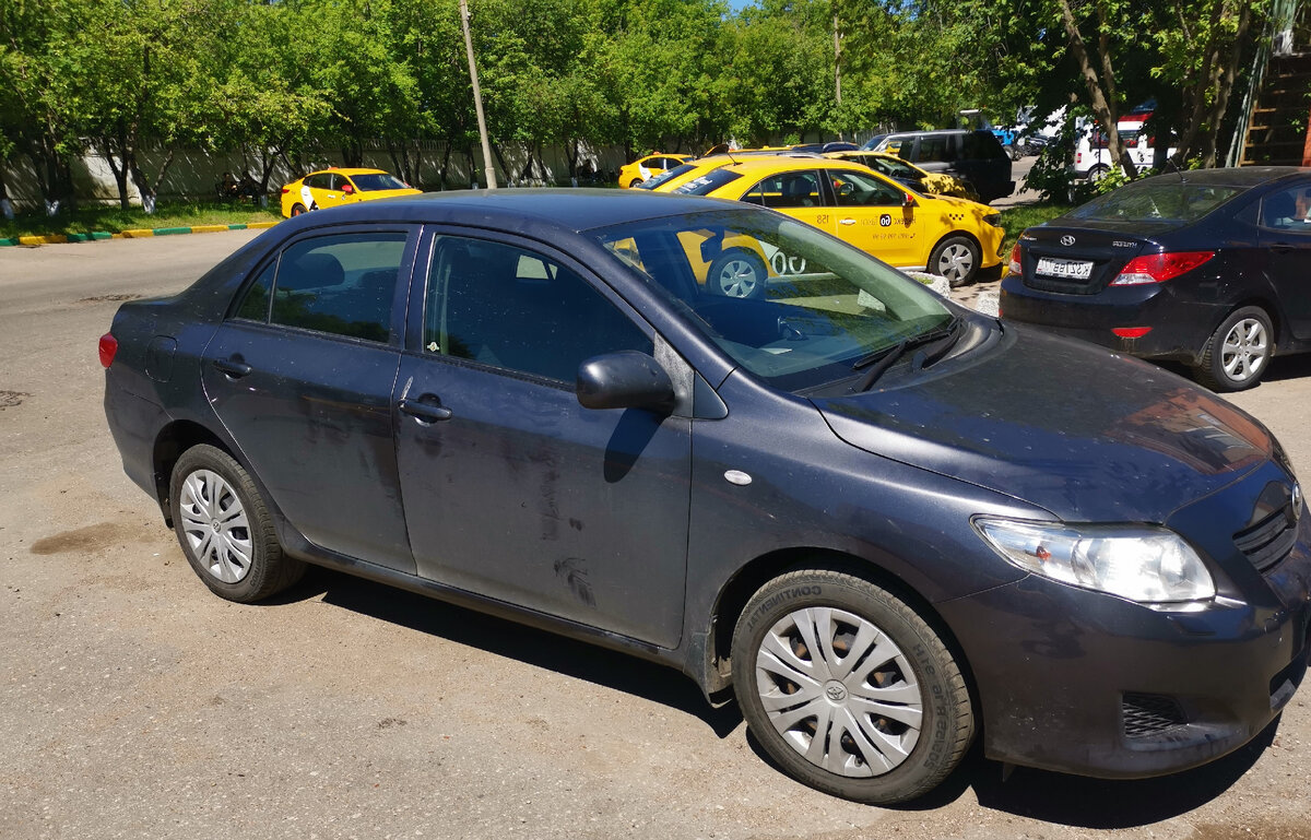 Тойота, фото из личного архива