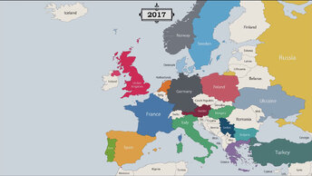 25 веков за 10 минут I Как менялась карта Европы