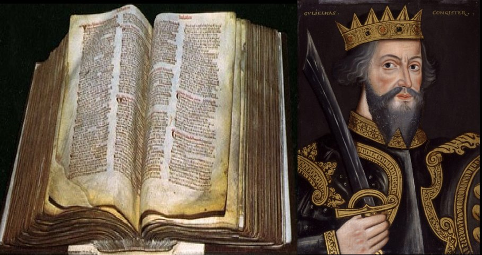 Это кадастровый кодекс. Книга, в которой содержалась опись земель и налоги, которые предстояло с них собрать. 