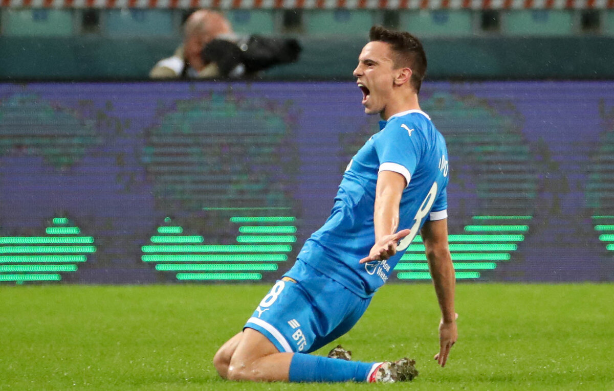    Полузащитник московского "Динамо" Никола Моро  Дмитрий Феоктистов/ТАСС