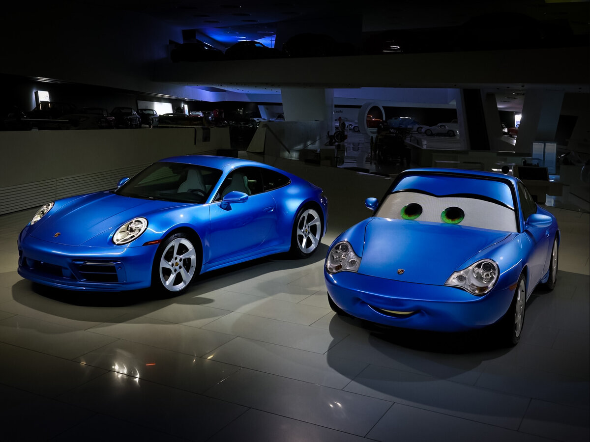 Порше 911 Albert Blau