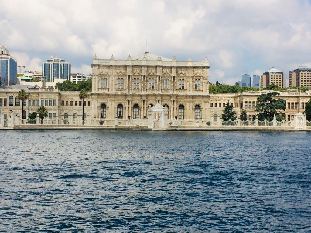 Вид с Босфора. Фото автора.