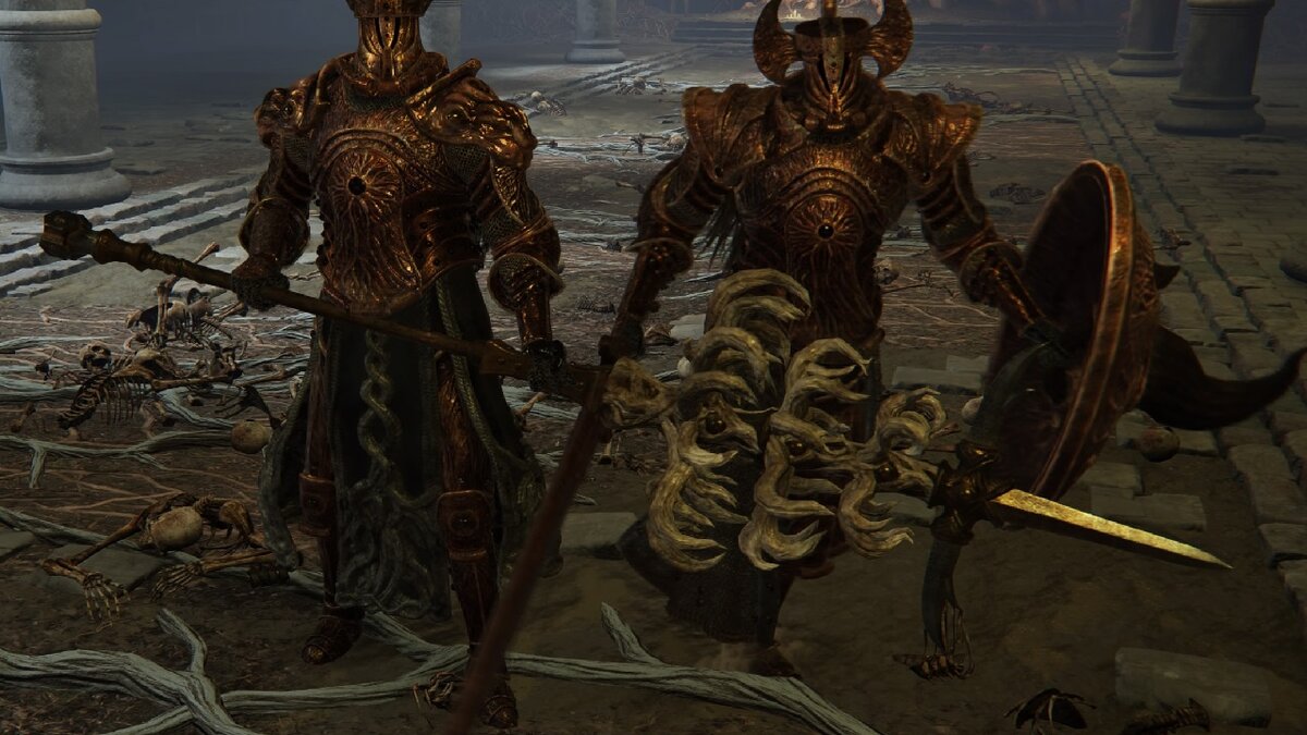 Elden Ring - Рыцарь Горнила и Рыцарь Горнила Ордовис [No Damage] Могила героя Аурицы