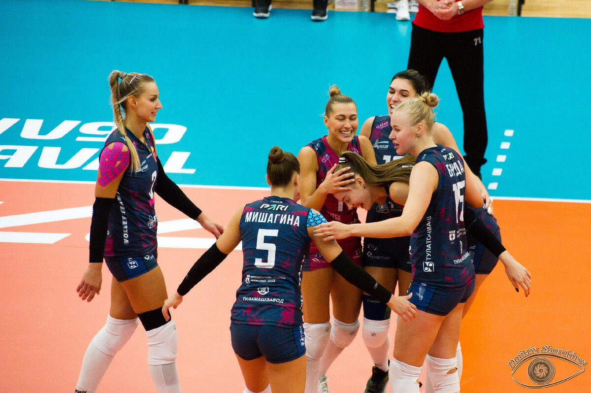 "Тулица" - "хозяйки" финального этапа Кубка Ахвледиани. Фото - Дмитрий Шорохов.