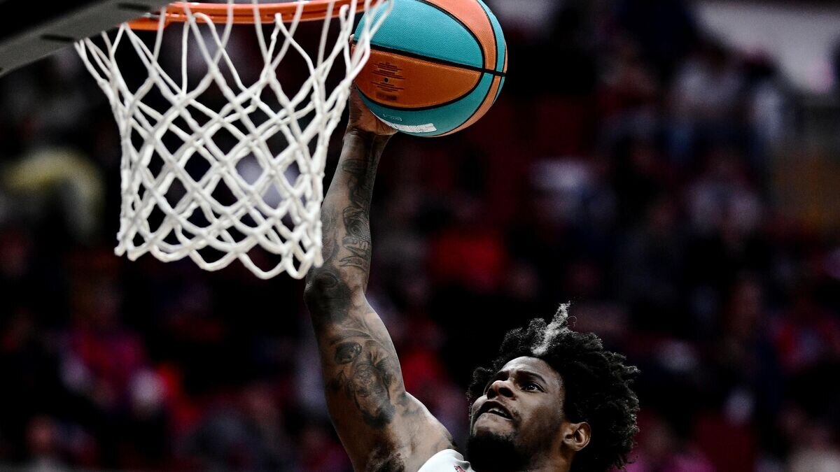    Игрок "Локомотив-Кубань" Джейлен Бэрфорд© РИА Новости / Владимир Астапкович