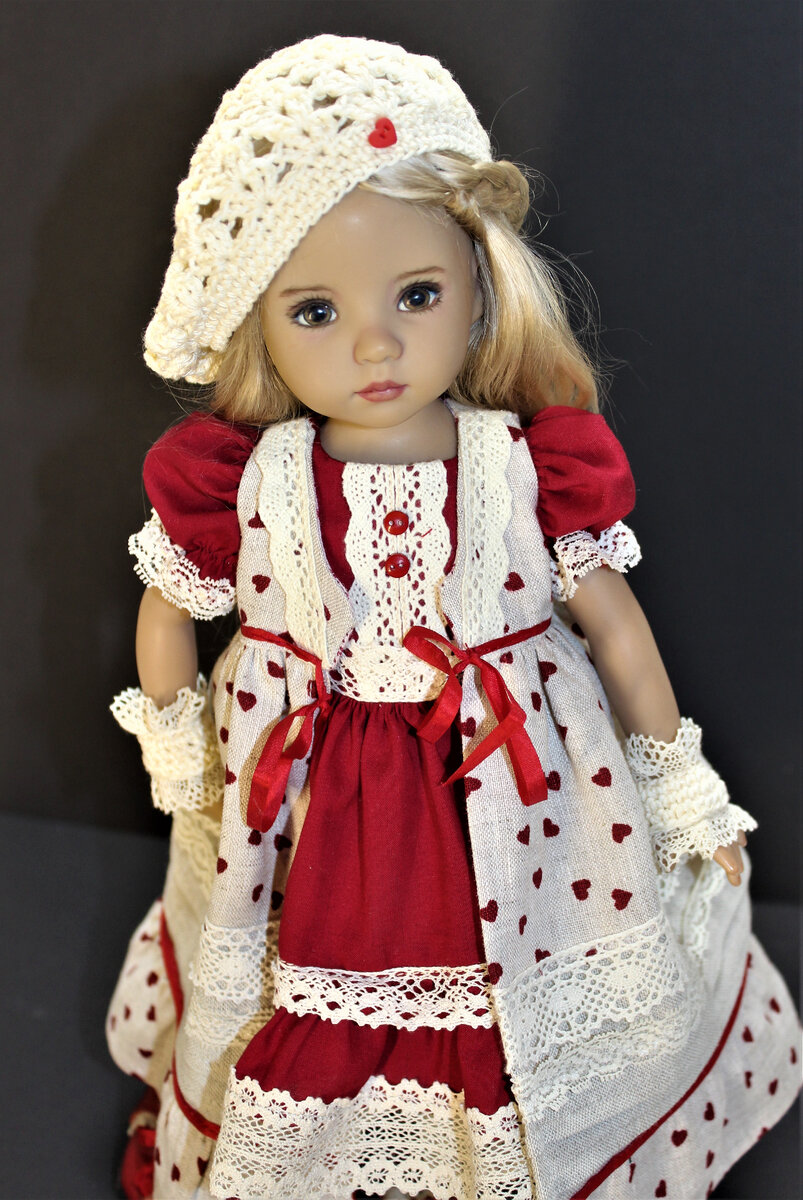 Аутфит для Little darling "Батист и лён"