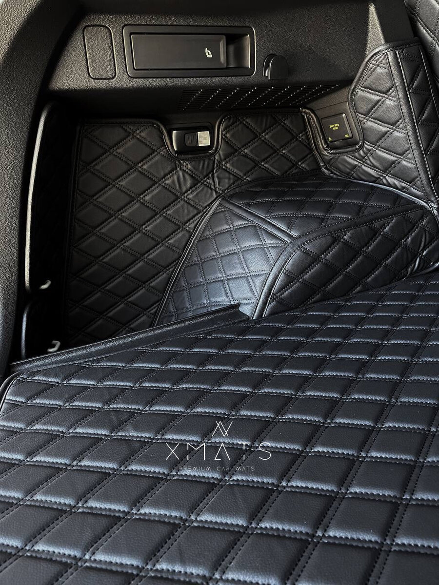 3D коврики из экокожи на Volkswagen Tiguan 2