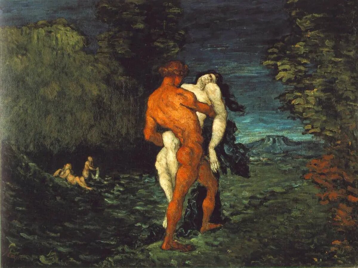 Похищение Поль Сезанн
 • Живопись, 1867,