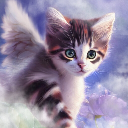 Кот ангел
