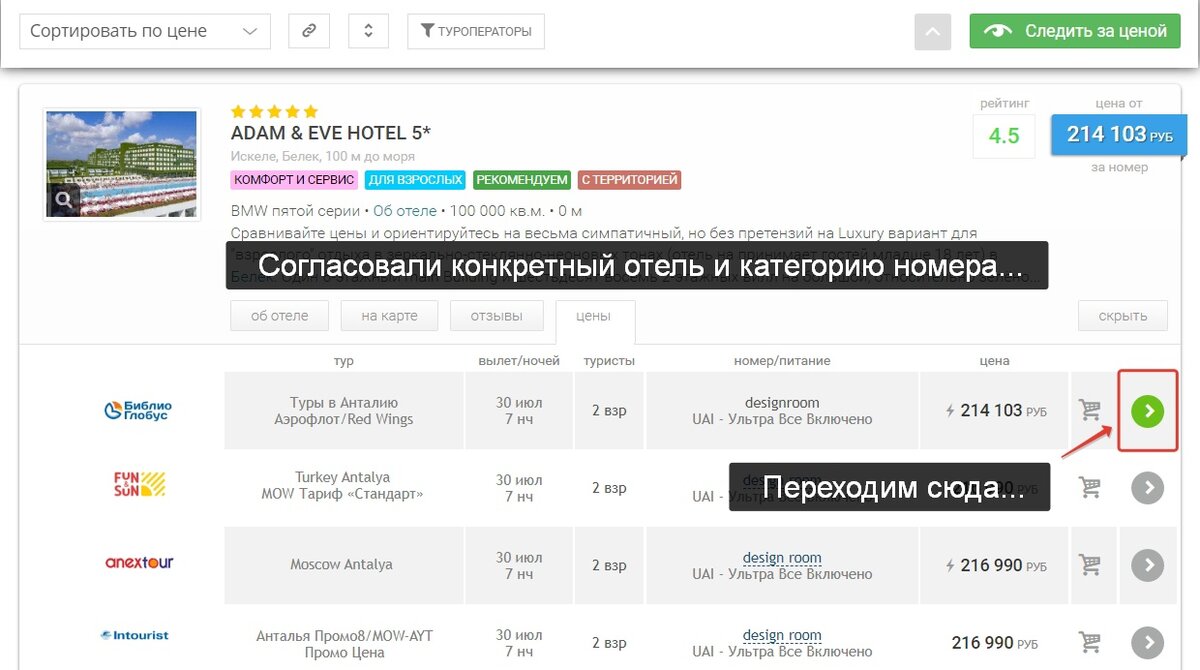 Три шага к вашей выгоде