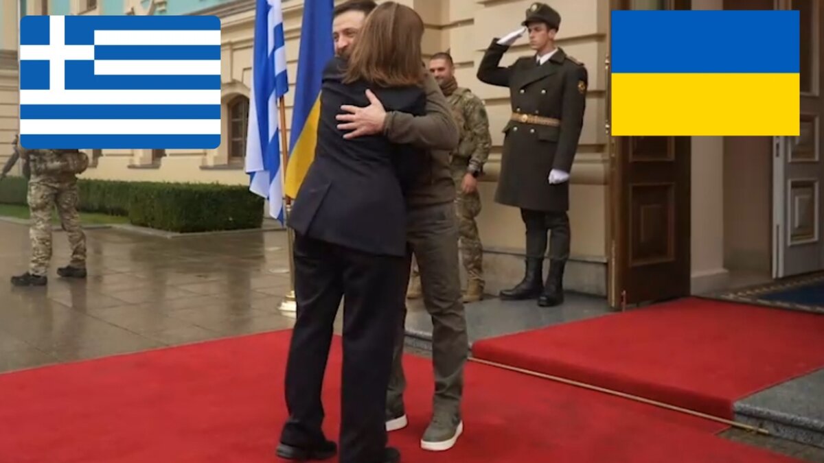 Тёплый приём. Зеленский и президент Греции