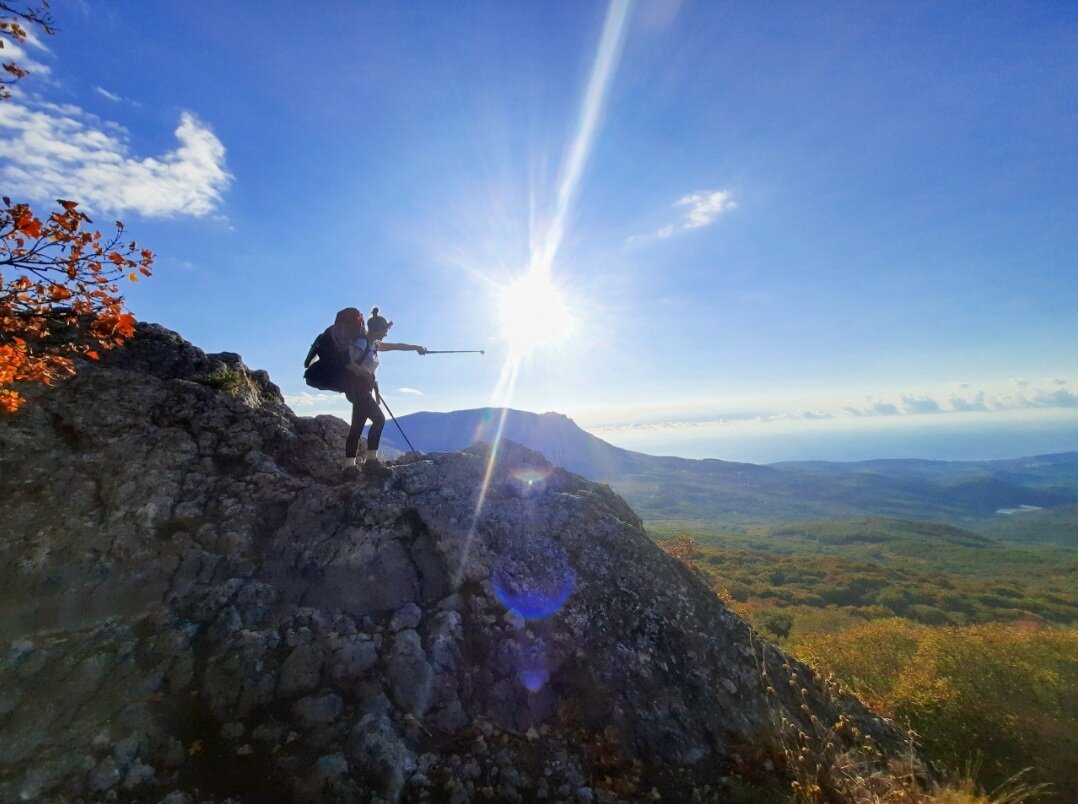 Тропа на плато Демерджи-Яйла