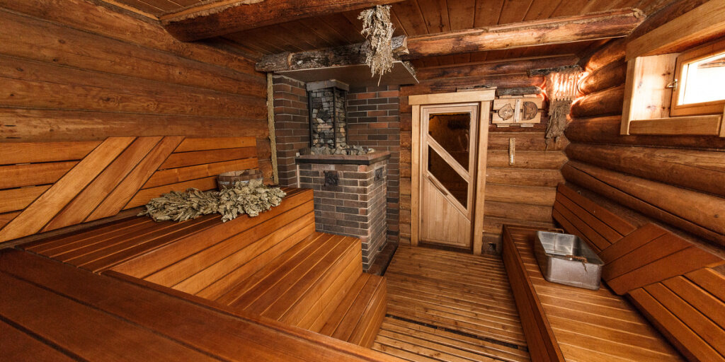 Русская баня.