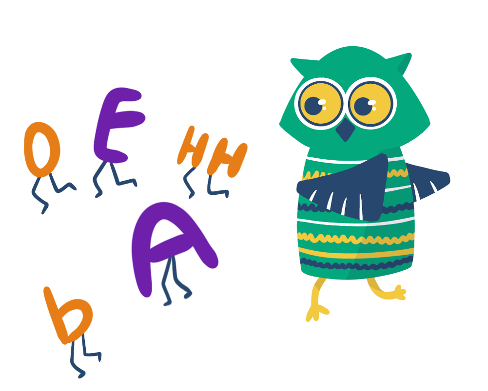 Совушка уже со всех лап бежит за ними...