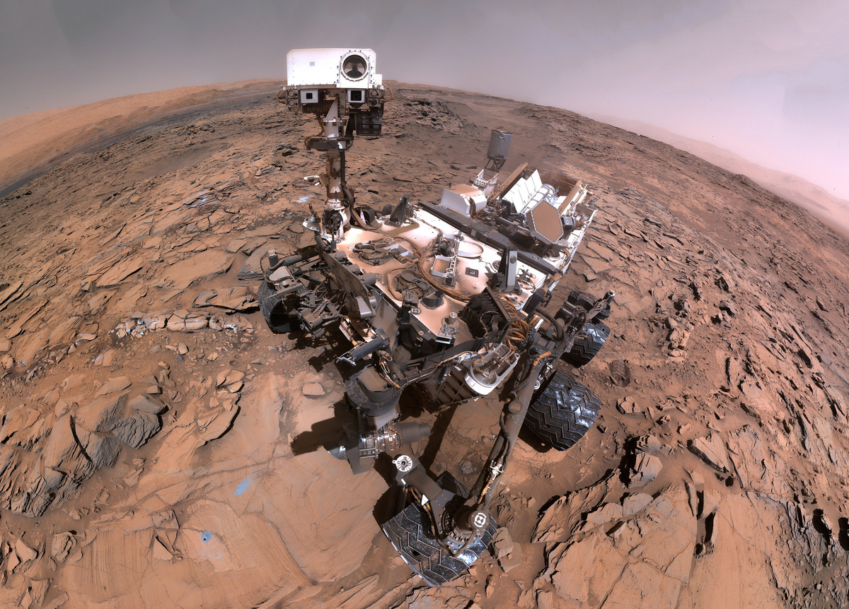 Curiosity на Марсе Фото NASA