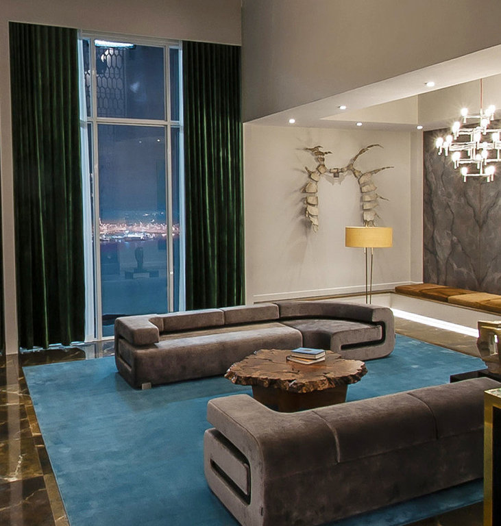 Уютная зона релакса в пентхаусе миллионера выглядела так. @remoskop.ru