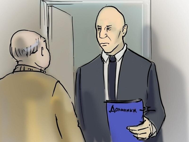 Коллектор общается с должником. Источник фото: https://clck.ru/TEk6b