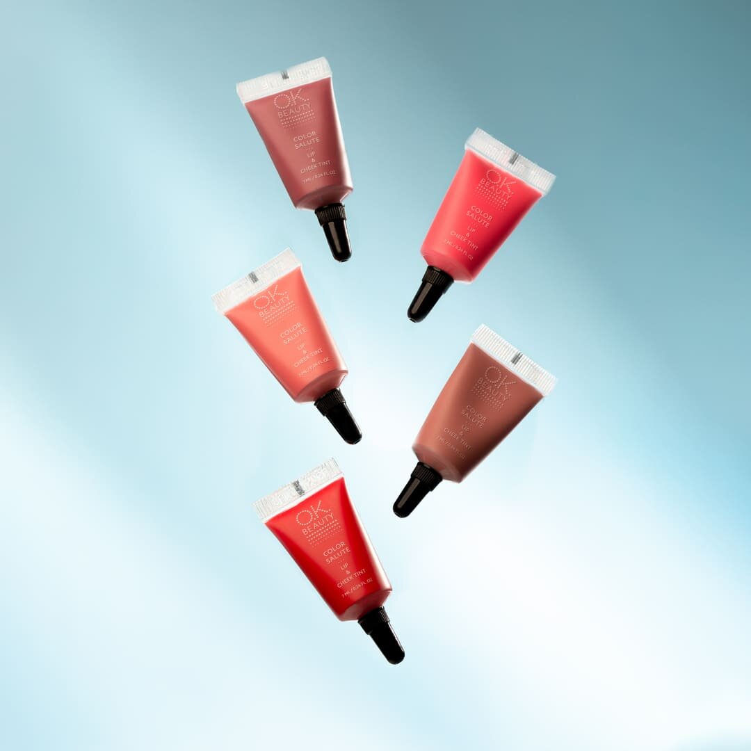 Тинты для губ и щёк OK BEAUTY СOLOR SALUTE LIP & CHEEK 