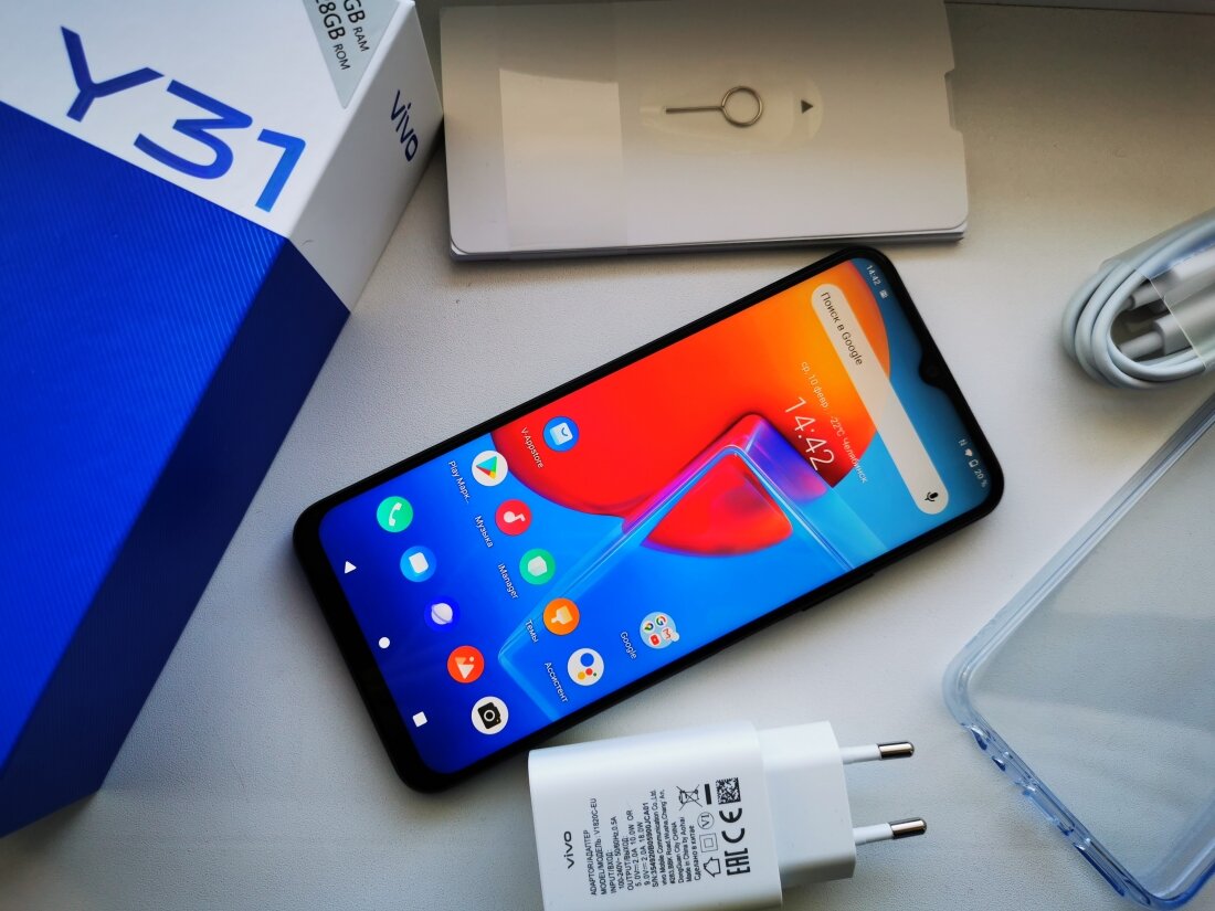 Комплект поставки Vivo Y31