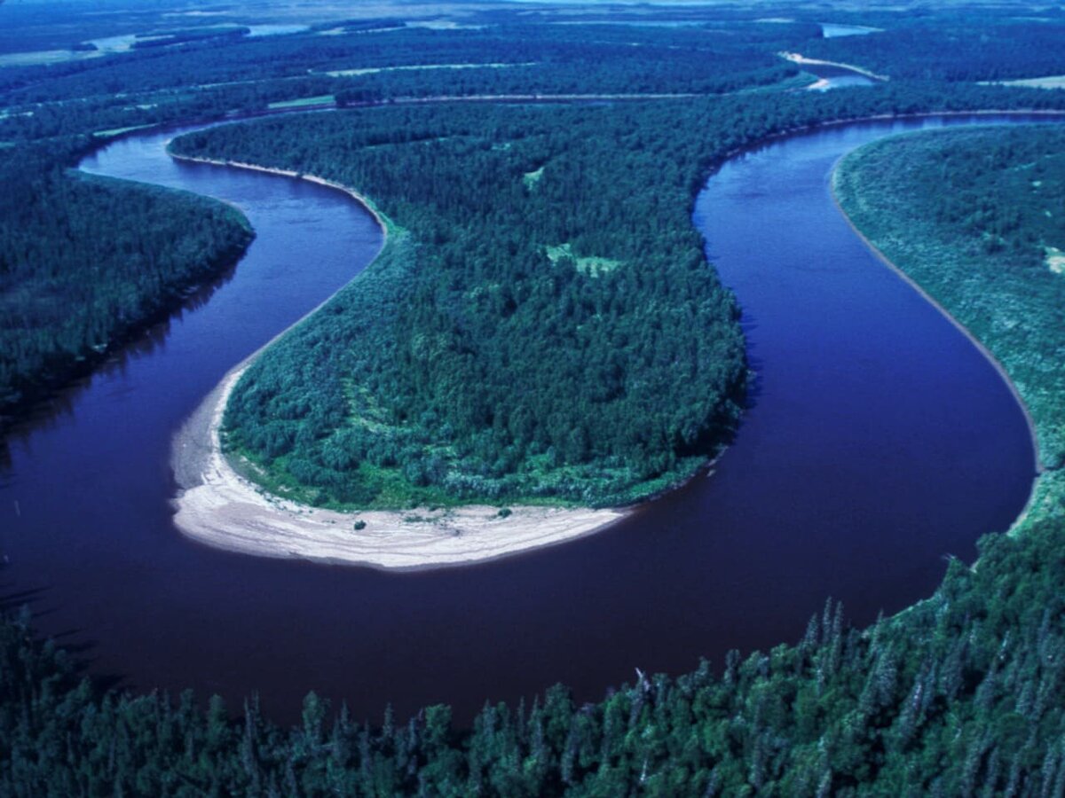 Самая длинная река в США, список самых больших рек в Америке