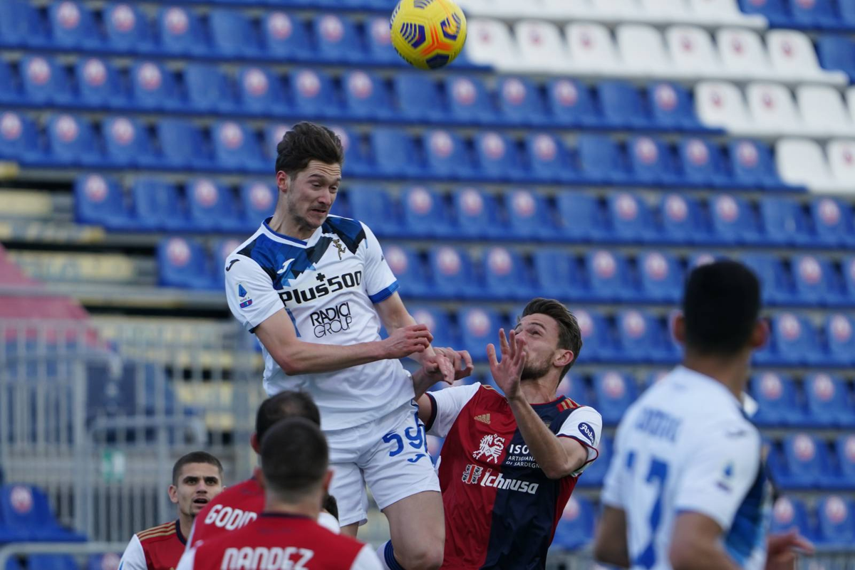 Миранчук в матче против Кальяри