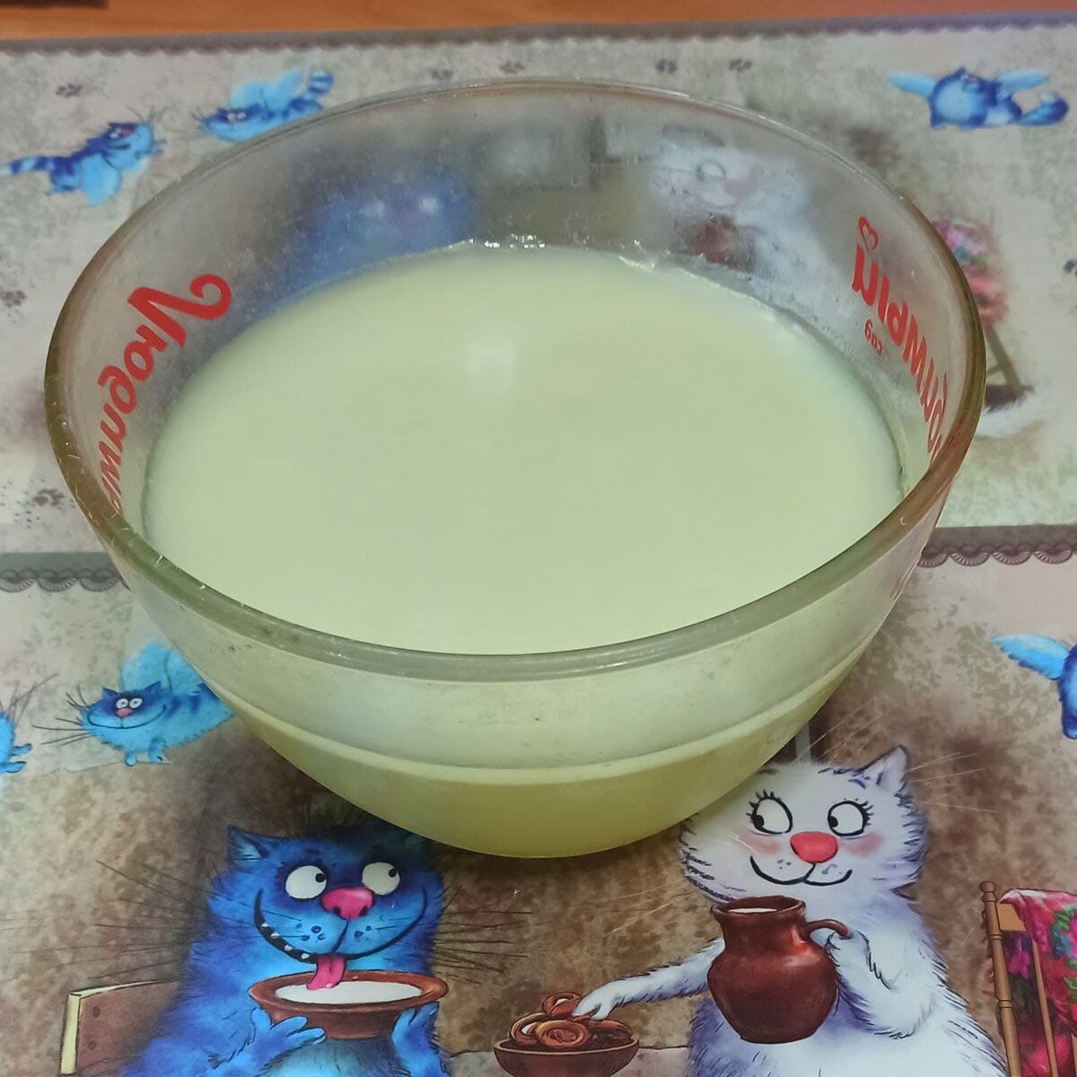 Куриный жир на бульоне