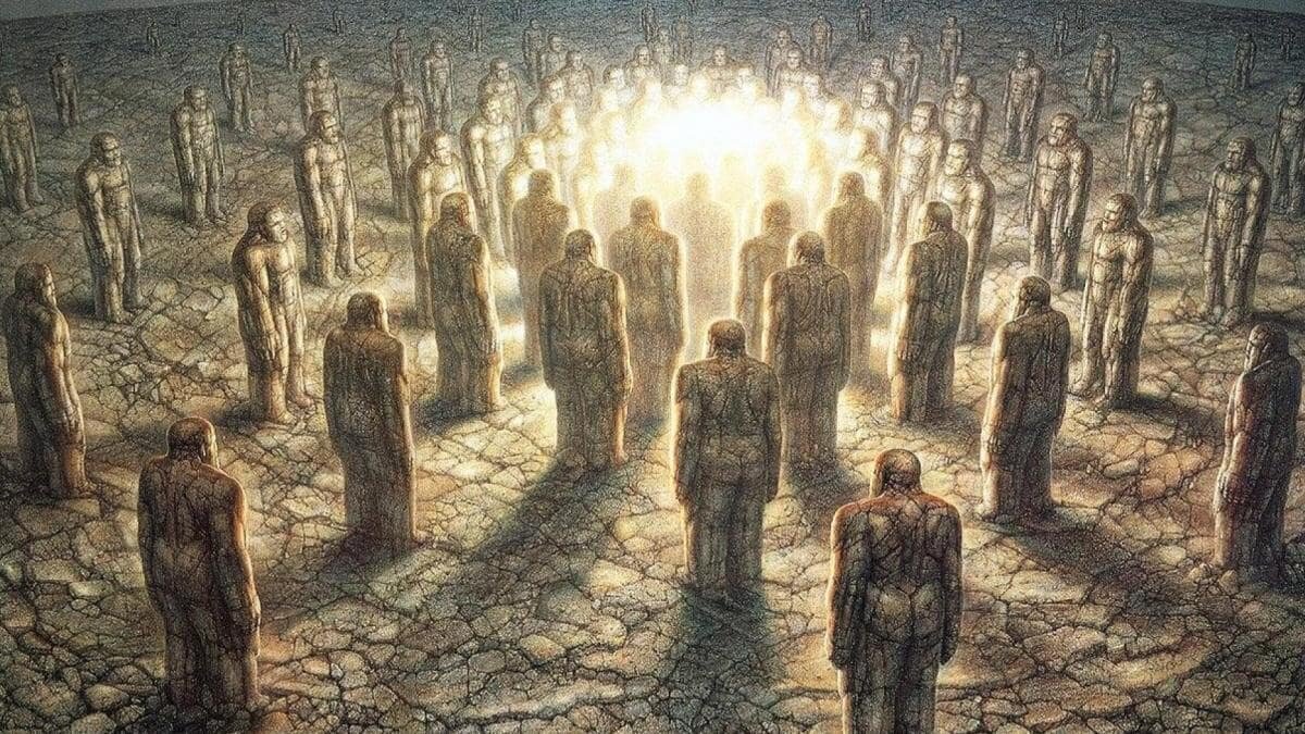 Эгрегоры состоят из людей, как люди - из клеток