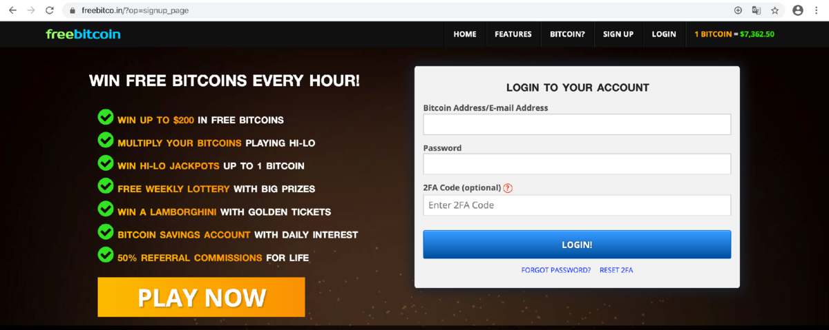 Так выглядит главная страница сайта.