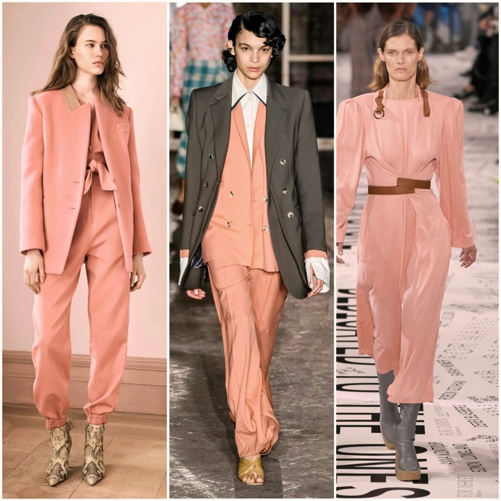 Сейчас модно цвете. Персиковый цвет в одежде. Розово-персиковый цвет в одежде. Персиковый оттенок в одежде. Розовый с персиковым в одежде.