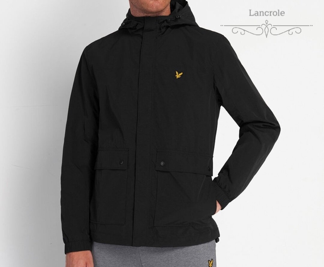 lyle scott hooded pocket jacket