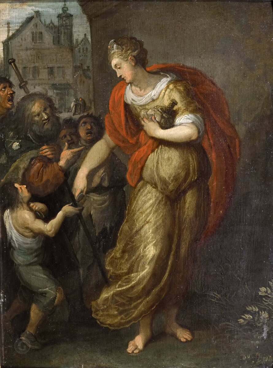 Франс Франкен Младший, Аллегория щедрости, 1581-1642. 
