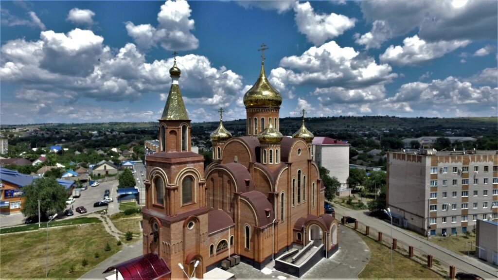 Храм в Светлограде Николая Чудотворца (фотография с просторов интернета) 