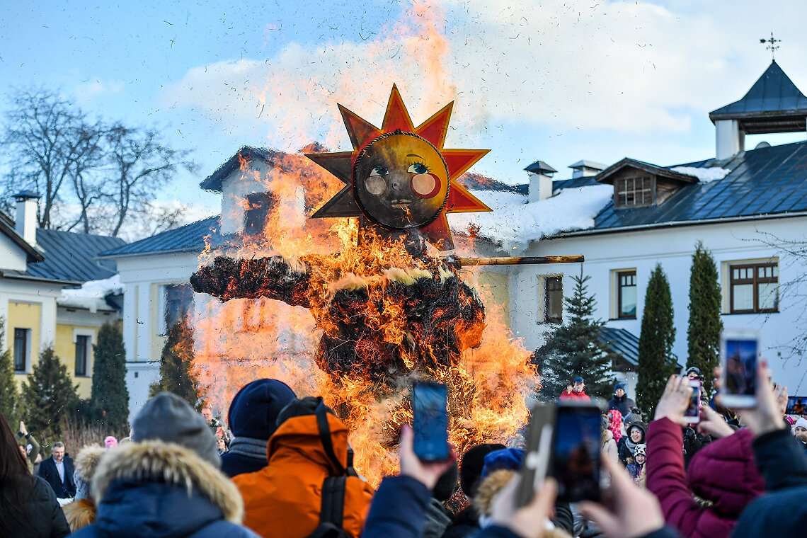 Масленица в сербии