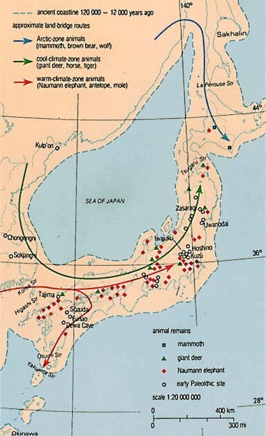 Япония 20000 лет назад. 