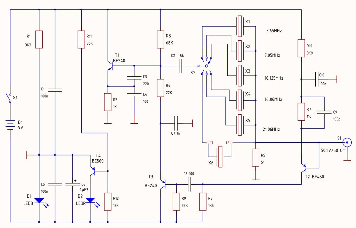 Схема генератора
