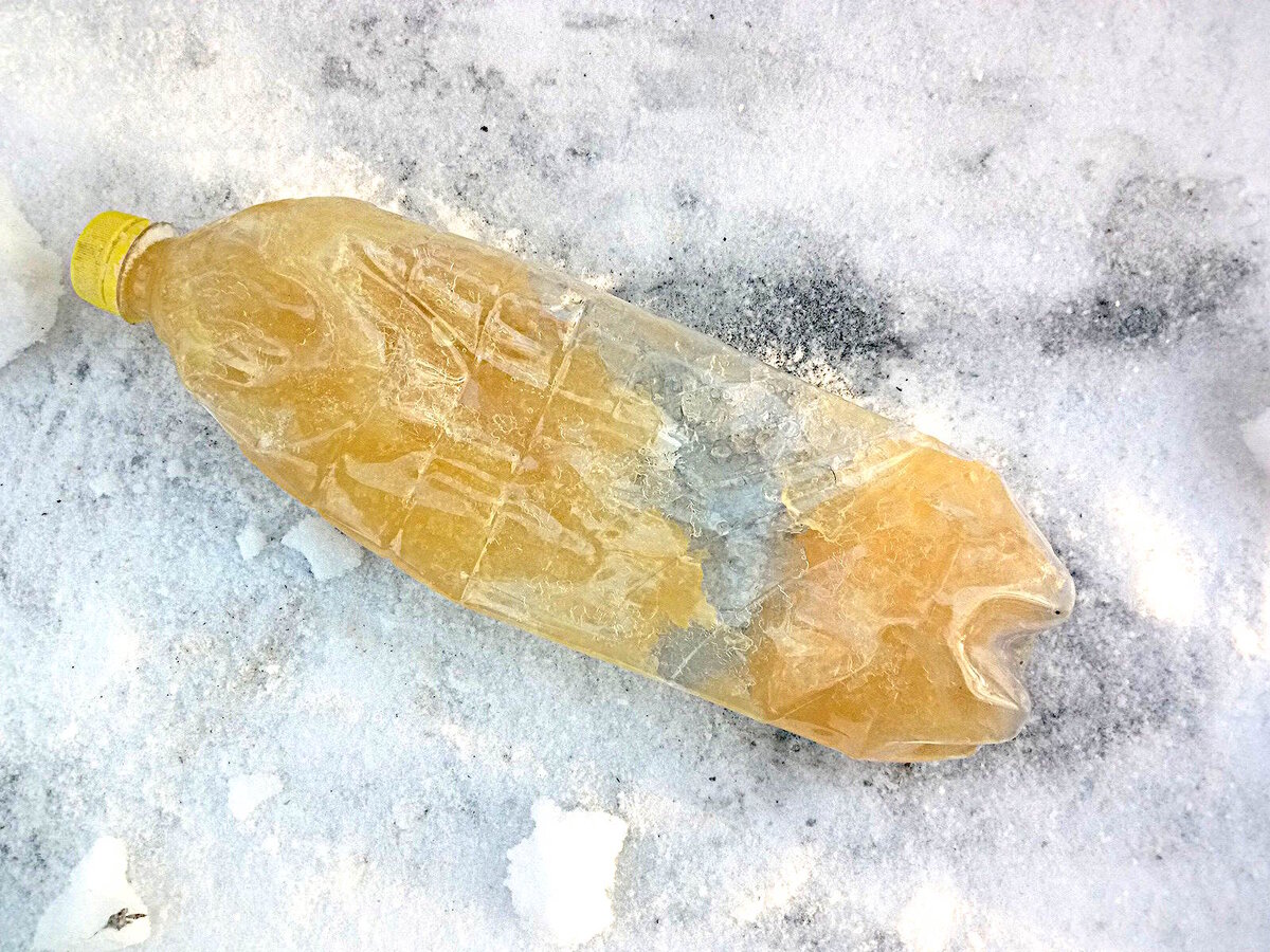 Разрыв сознания. Замёрзший тосол. Незамерзайка замёрзла :-)