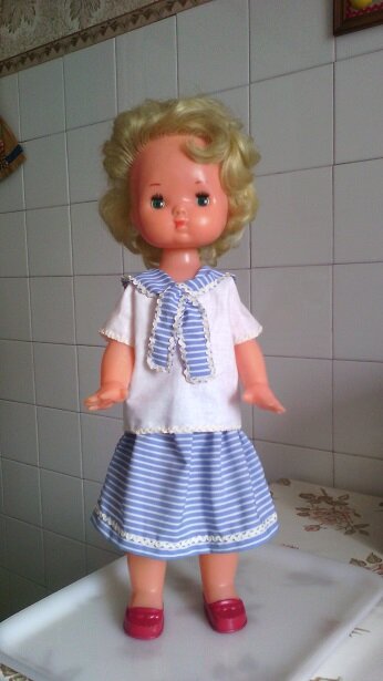 Костюм в матросском стиле "Морячка". Август, 2021. 