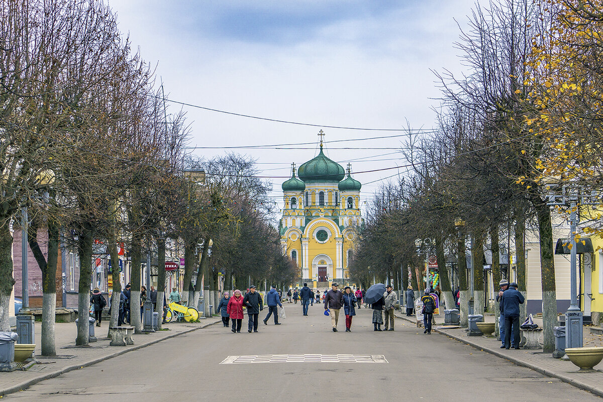 Гатчина. Улица Соборная сегодня. Фото: В.Кононов (далее все современные фотографии от автора).