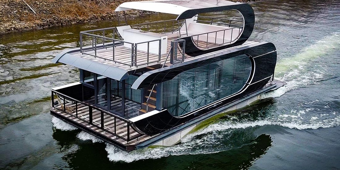 Плавучий Дом - лучшее ДЛЯ ЛОКДАУНОВ. Хаусбот Виктора Мачогана.