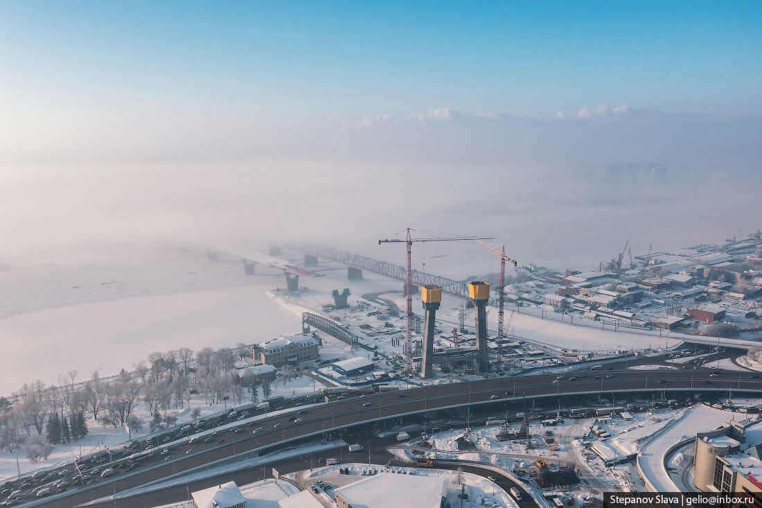 Новый мост через обь в новосибирске проект