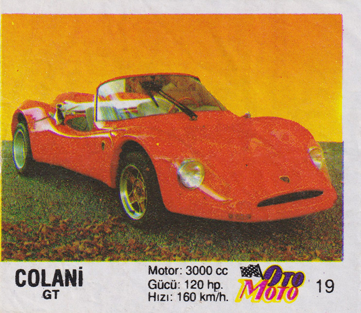 Вкладыш OtoMoto #19. Colani GT [OM#019]