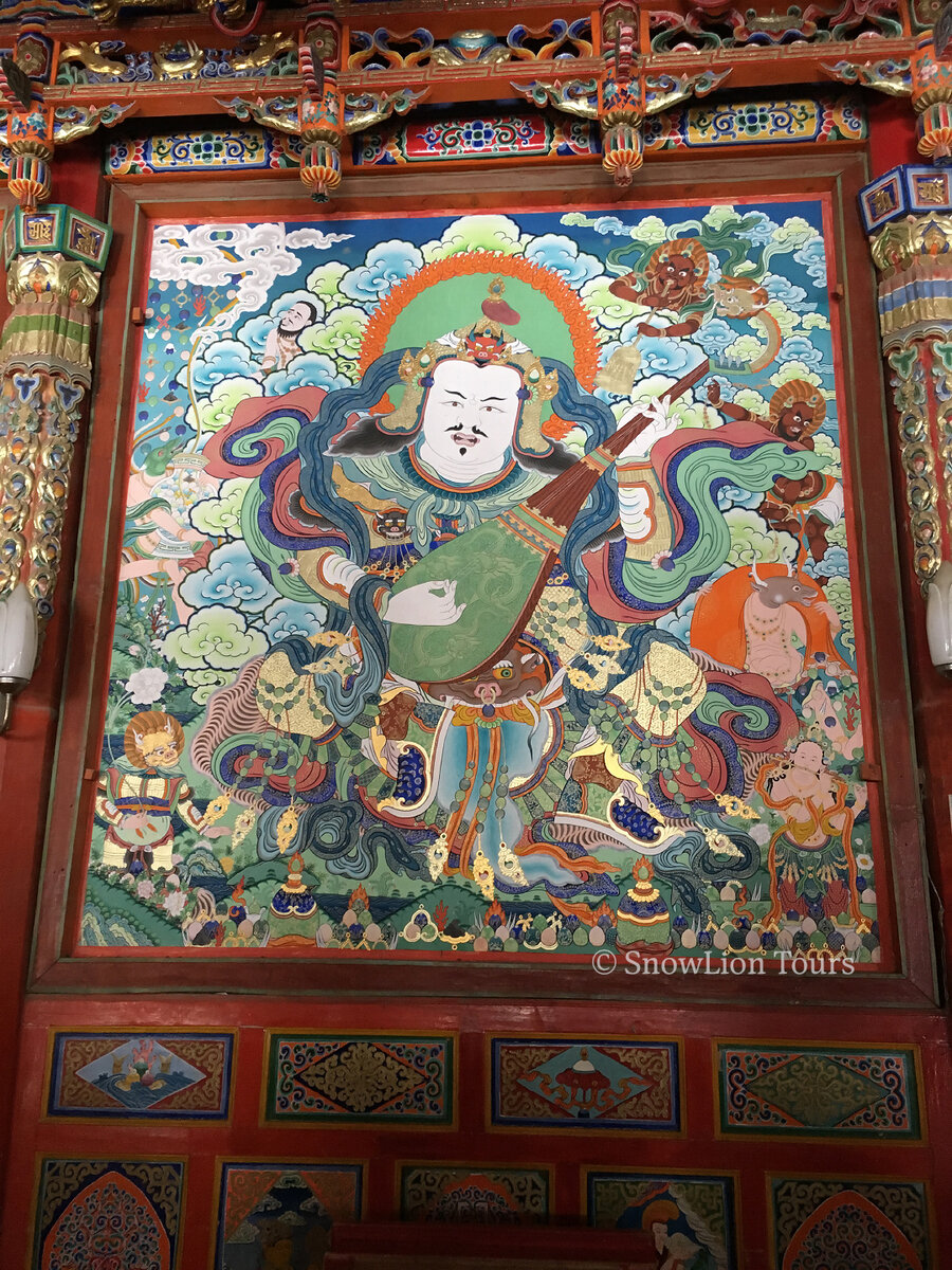 Дхритараштра (Dhritarashtra ཡུལ་འཁོར་སྲུང) Cтраж Востока