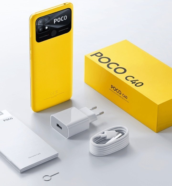 комплектация смартфона POCO C40