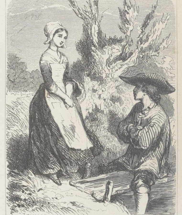 Илл. Жорж Санд, "Деревенские повести", 1860 г.
