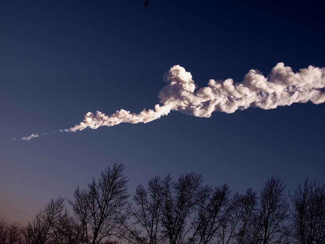 Пролет Челябинского метеорита/ © naked-science.ru