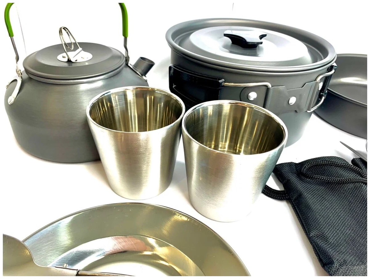 Туристический набор тоже из нержавейки