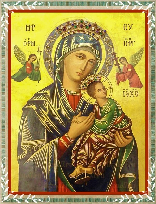 Страстная икона Божией Матери