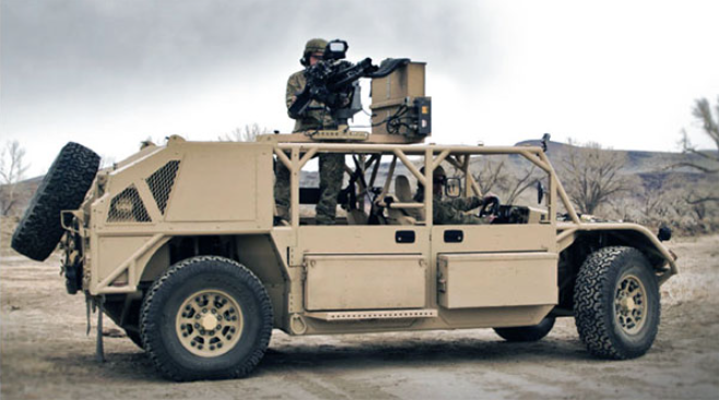 Первая "лёгкая" версия машины с трехствольным 12,7-мм пулеметом GAU-19